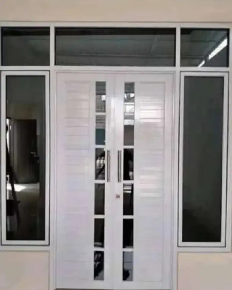 Kanopi kaca mewah elegan @34