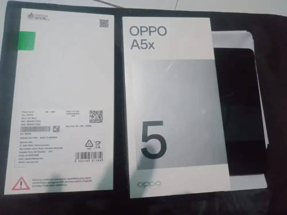 Oppo A5x 8/128 barang baru sehari di beli