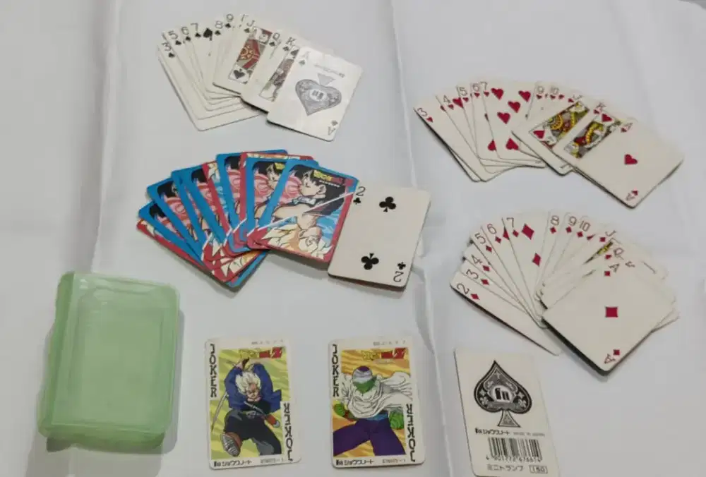 Kartu Remi Dragon Ball Komplit plus Kotak