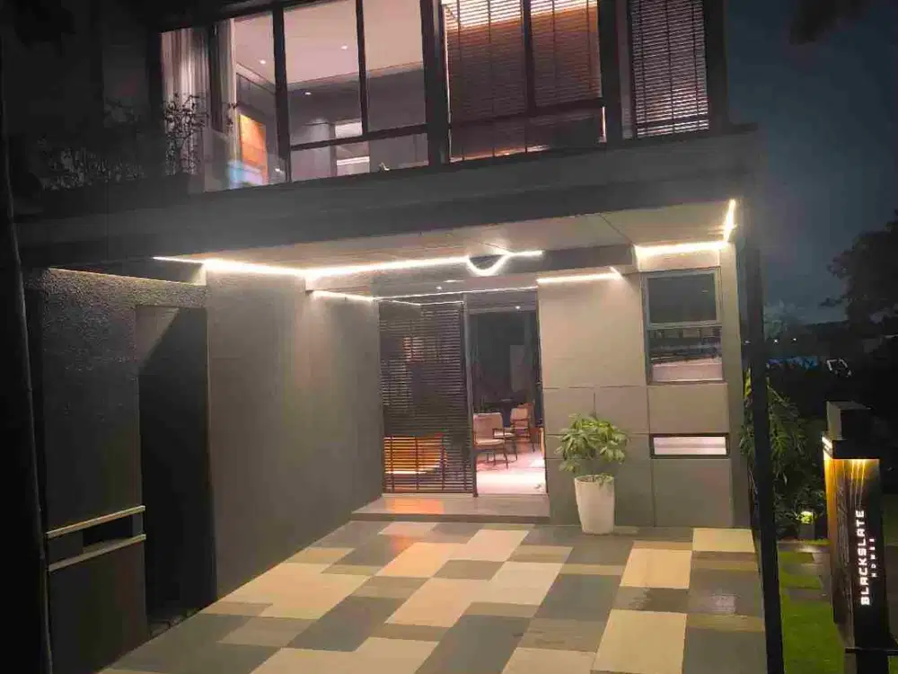 Rumah Tipe Blackslate Park Serpong