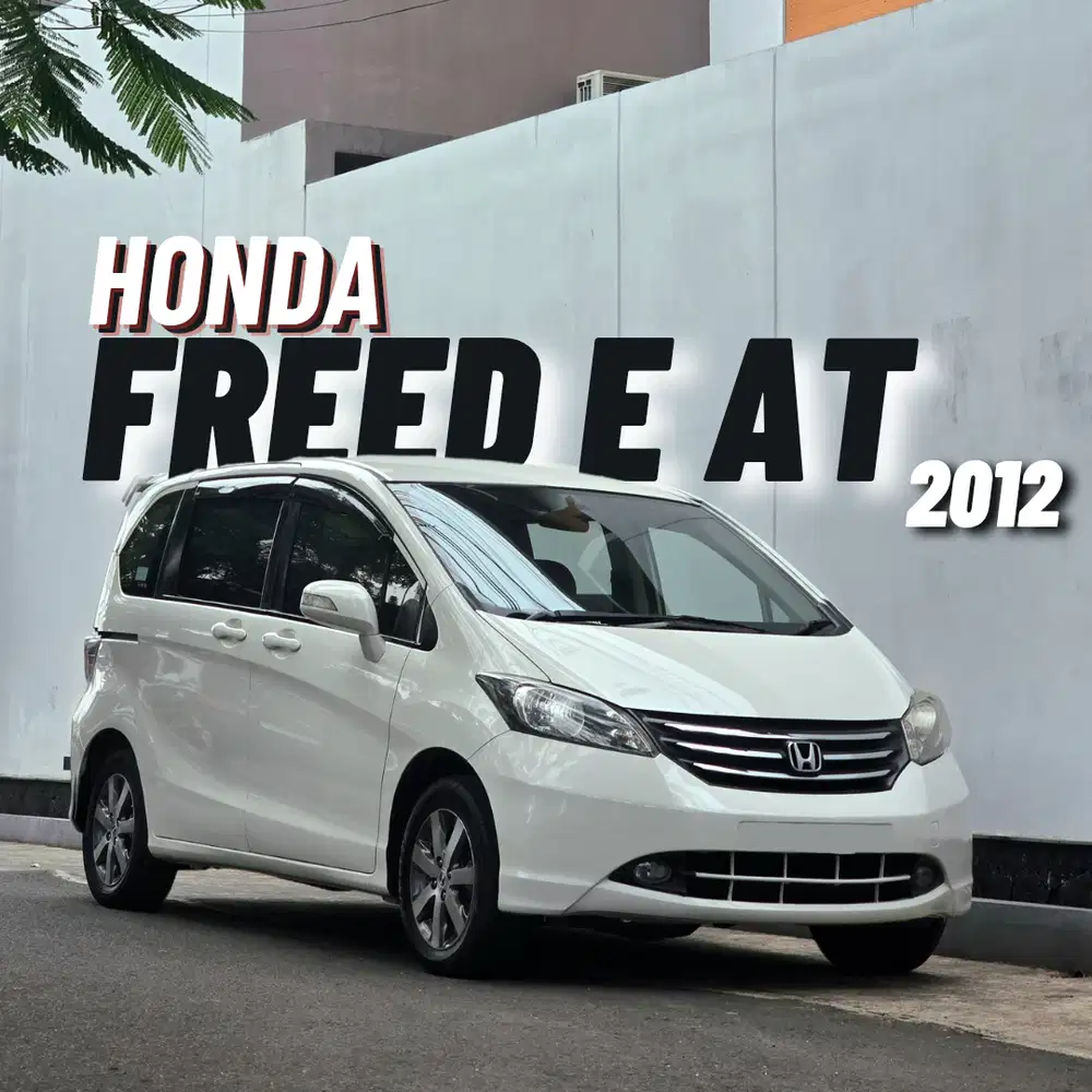 Honda Freed E AT 2012 Putih Kondisi Sangat PRIMA Siap PAKAI
