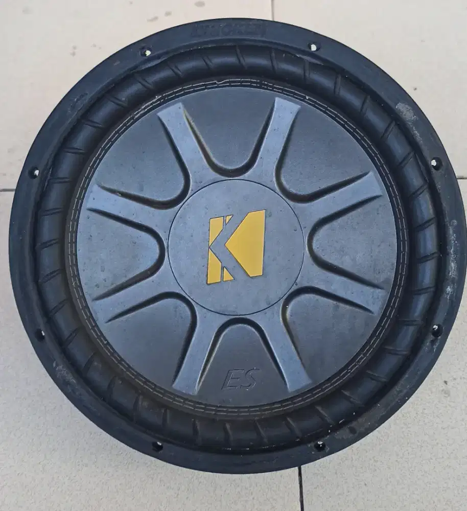 Paket Audio Subwoofer Kicker 12 inci & Power 4 chanel by LM audio