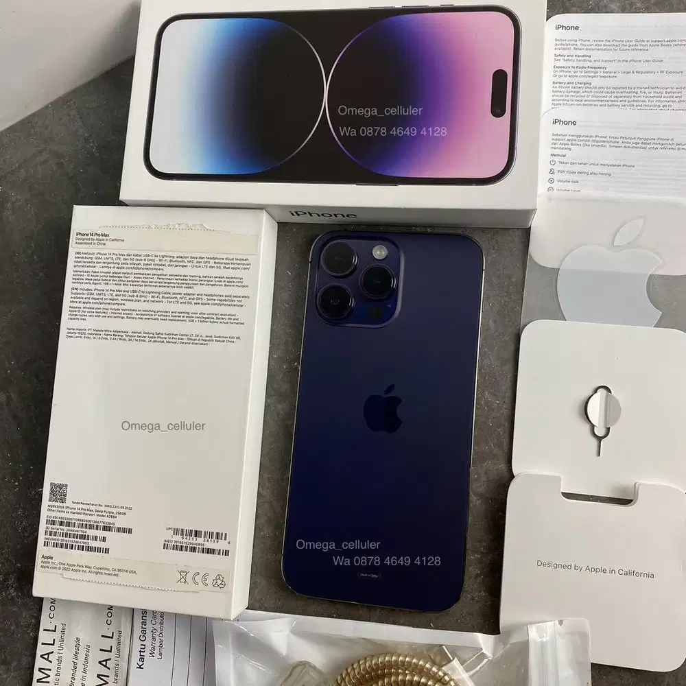 Iphone 14 promax 256gb ibox