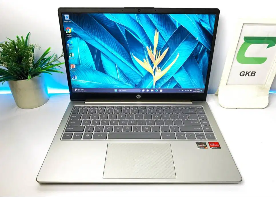 Laptop Hp Ryzen 5 7520U Ssd 512gb Keyboard backlight FHD IPS cocok bua