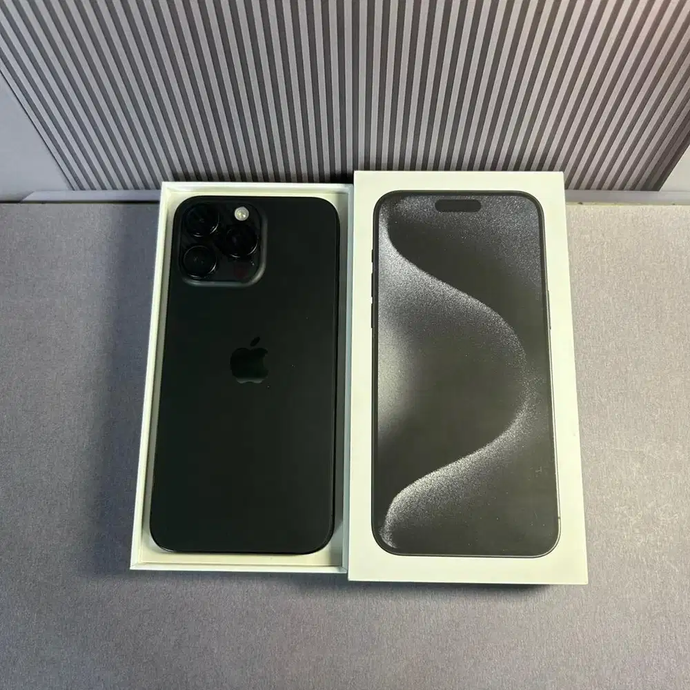 iPhone 15 Pro Max 512gb ibox - Black Titanium