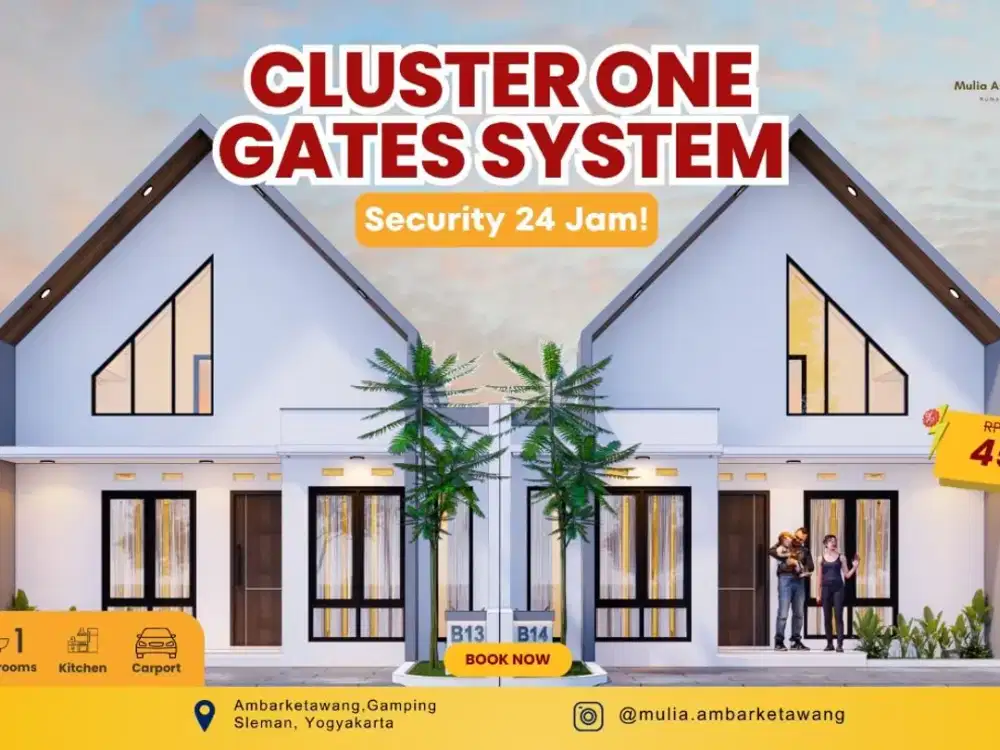 Dijual Rumah  sleman  Gratis Biaya Ppjb