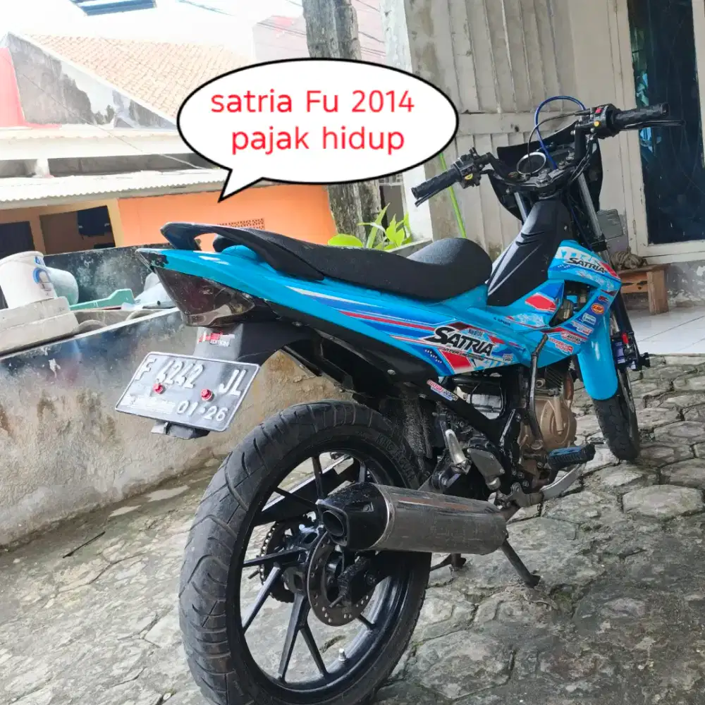 Satria Fu 2014 pajak hidup