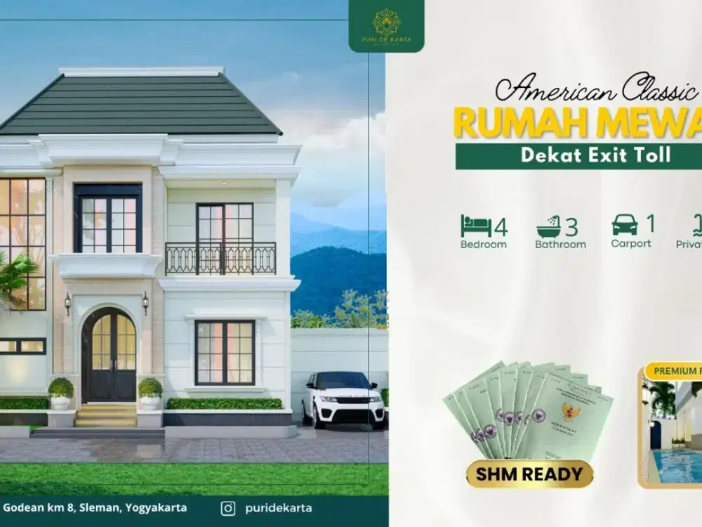 Rumah Murah Deka Rs Queen Lathifa SHM -IMB yogyakarta