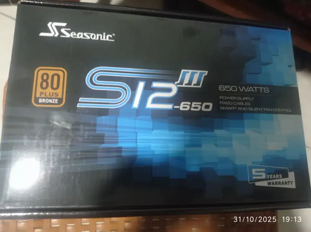 Seasonic S12III-650 650W - 80+ Bronze Certified