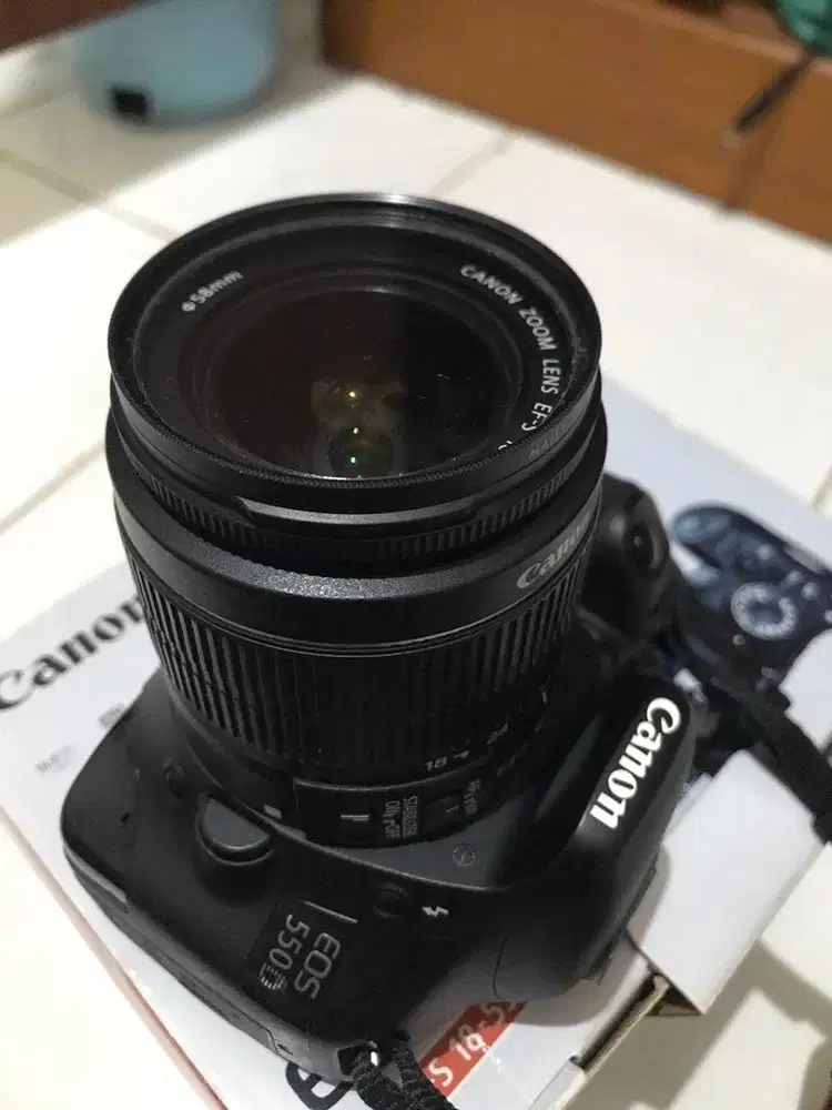Jual Cepat Canon 550d fullset BU