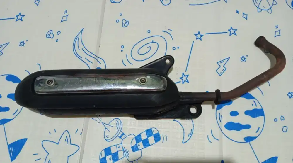 Knalpot Mio Sporty/Smile 5tl Bekas