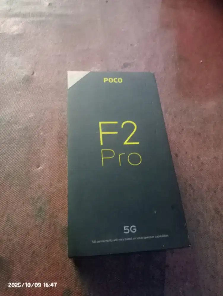 Poco F2 pro 5G ram 8/256 fullset mulus 95% no minus