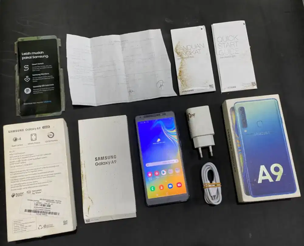 Samsung A9 6/128 fullset mulus nominus