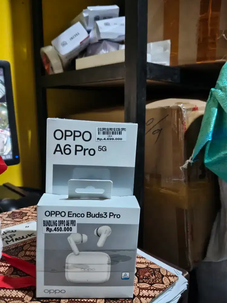 Oppo A6 pro 5G 8/256 garansi resmi 1 tahun Atlantis dahsyat