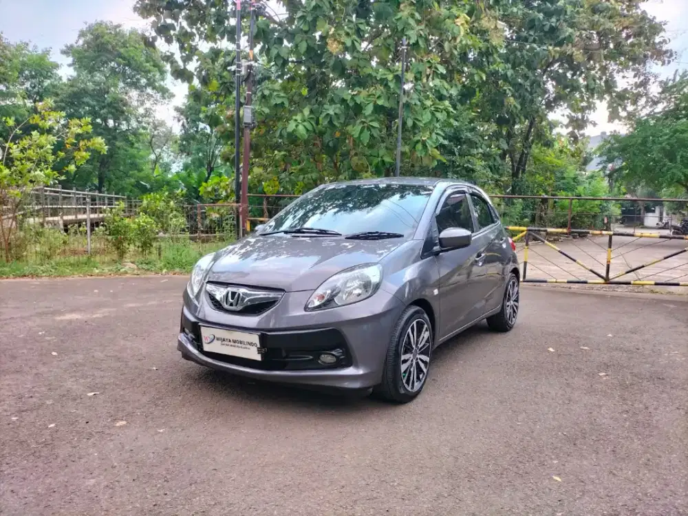 Honda Brio E 1.2 AT 2015 Abu abu