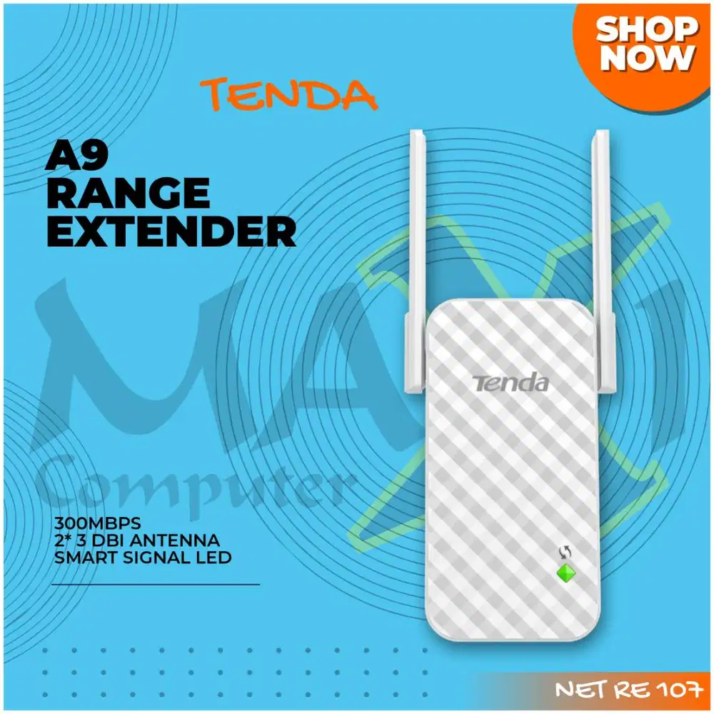 Tenda A9 Wireless N300 300Mbps range extender