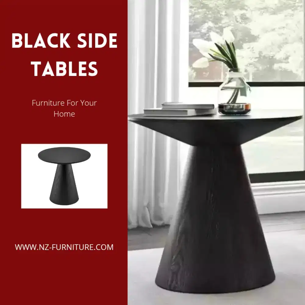 Black Side Table Kayu Jati