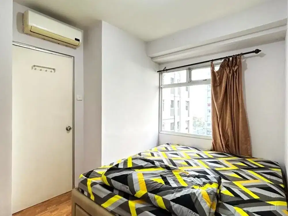 Apartemen Green Bay Pluit 2 BR Furnished Simple Kasur Besar Enak