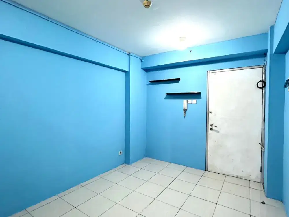 Apartemen Green Bay Pluit Studio Unfurnished Baru di Cat Ulang!