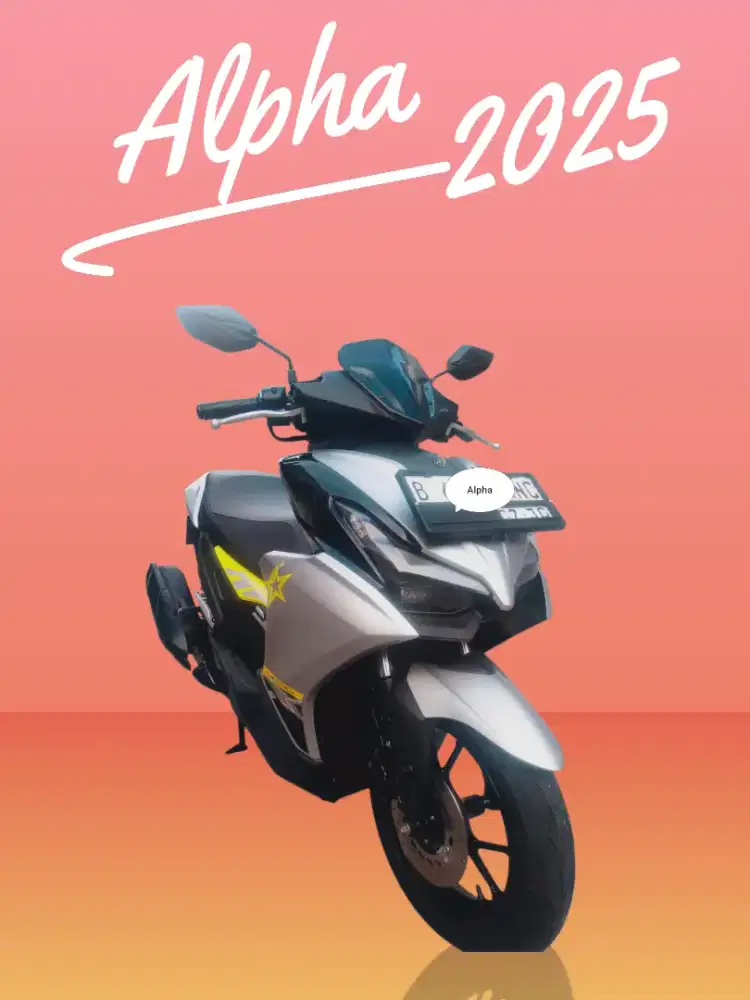 Dp 1jt Yamaha Aerox Alpha (KTP daerah bs kredit) connected