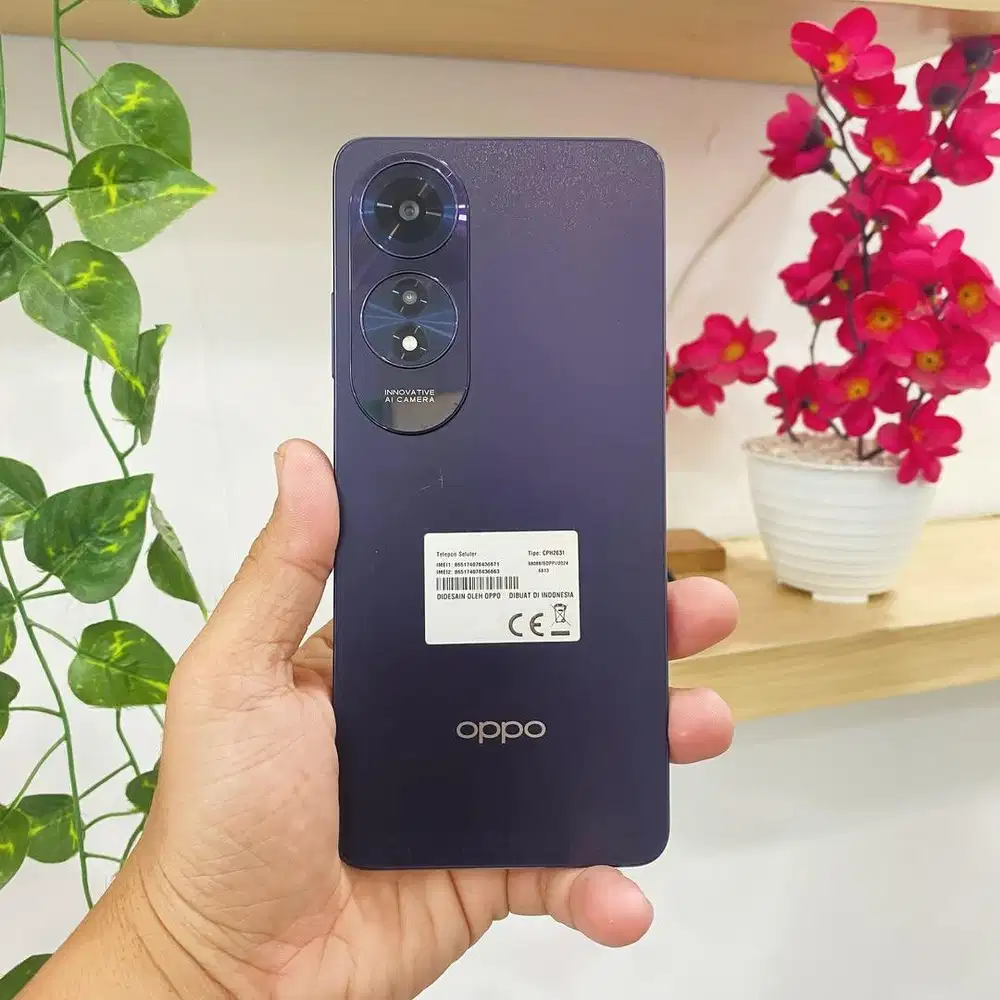 HP MURAH PROMO OPPO A60 16/256GB GARANSI