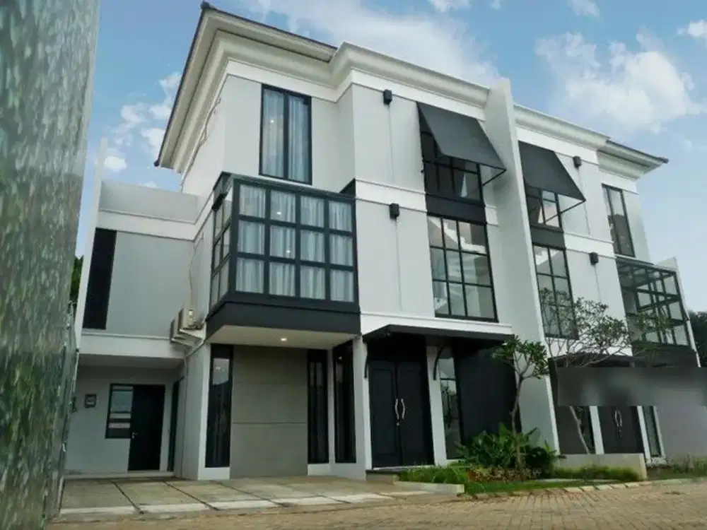 Rumah Baru Modern Model Townhouse Di Jeruk Purut, Ampera