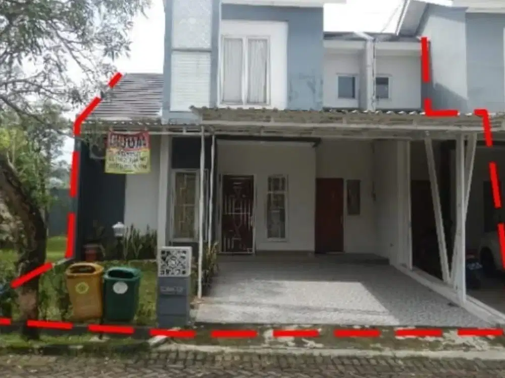 RUMAH MURAH 2LT HOOK DI CLUSTER ISLAMI VILA RIZKI SAWANGAN DEPOK