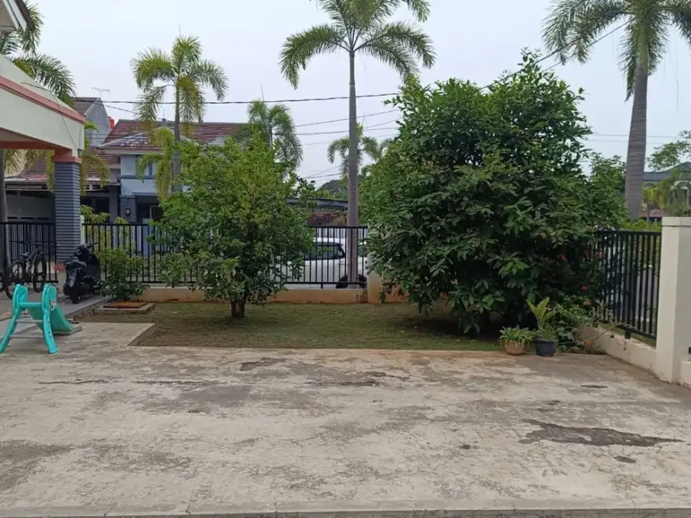 Dijual Rumah Luas Hook di Cluster Aralia, Harapan Indah 2 Bekasi