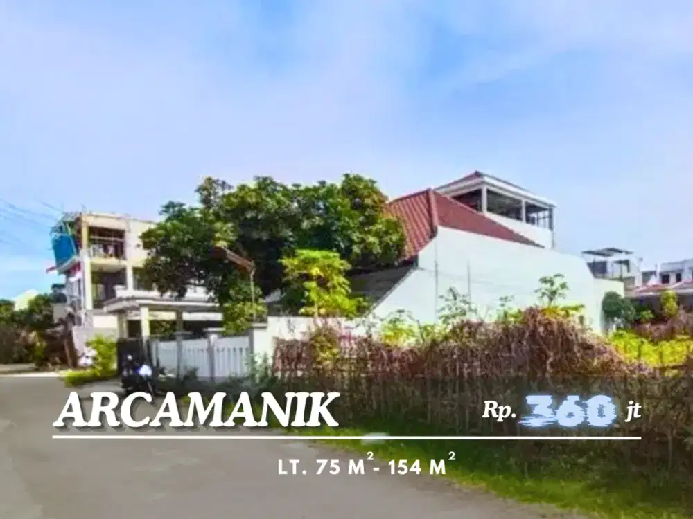 Kavling Strategis Di Belakang Griya Arcamanik Bandung