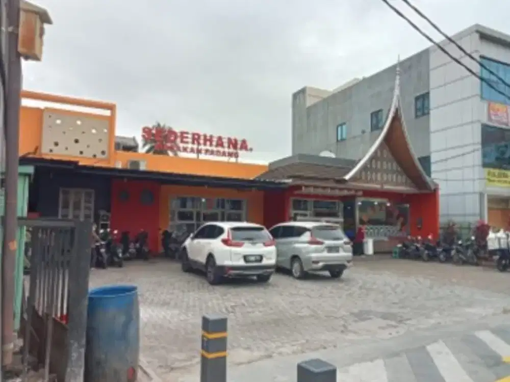 RUMAH MAKAN DIPINGGIR JALAN RAYA UTAMA DEPOK TURUN HARGA