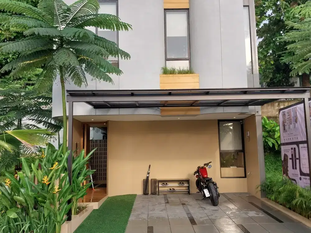 Rumah Baru Modern Dan Unik Dengan Lingkungan Alam di Dekat Bsd
