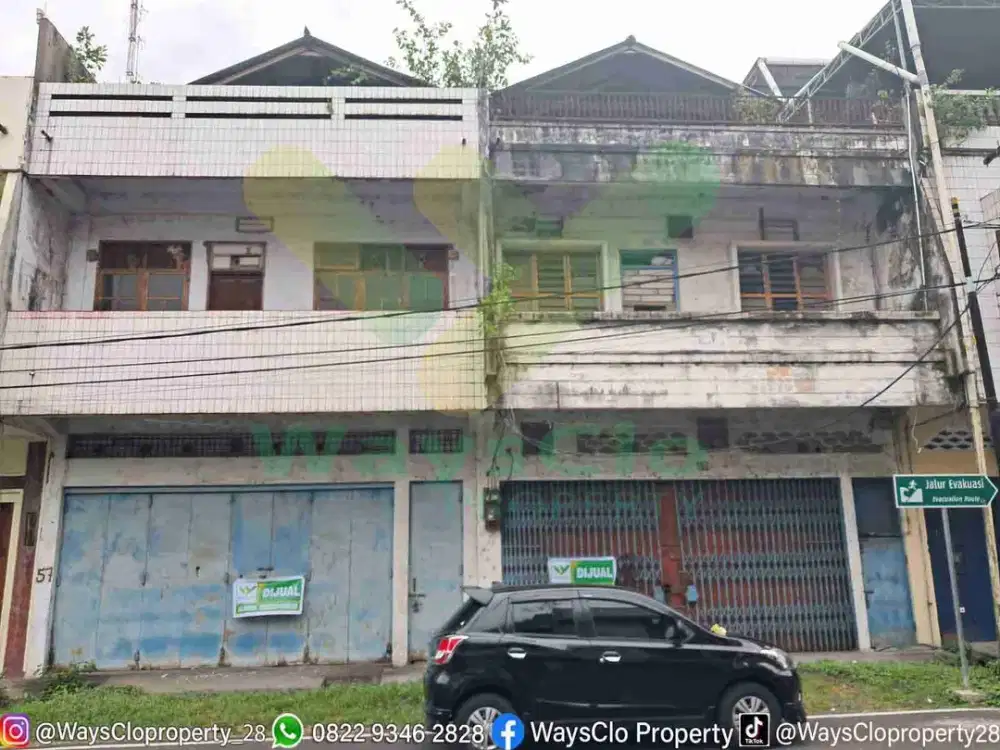 DIJUAL CEPAT RUKO STRATEGIS DAERAH BITUNG, HARGA SANGAT MURAH