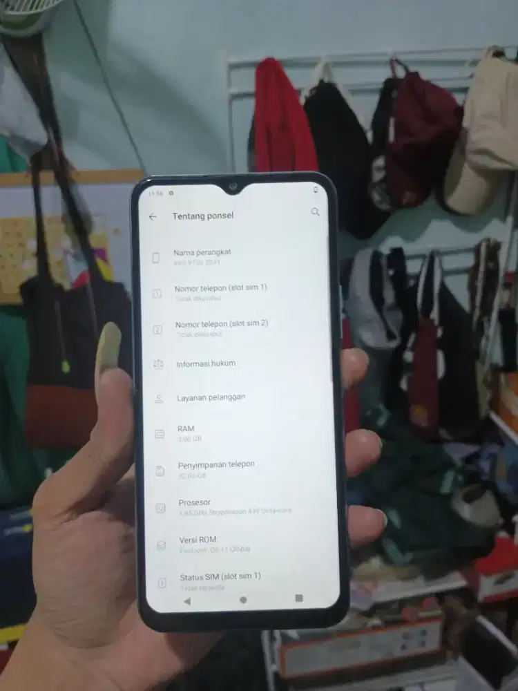 Vivo y12s 3/32 no minus