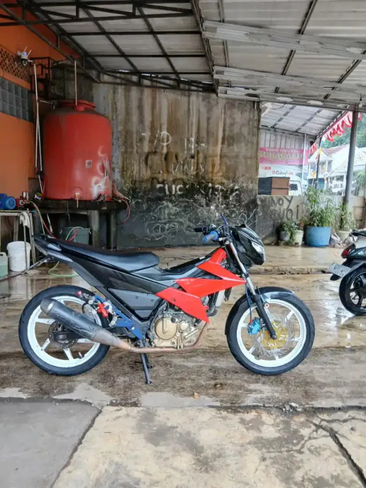 Motor satria Fu injeksi TT /bt