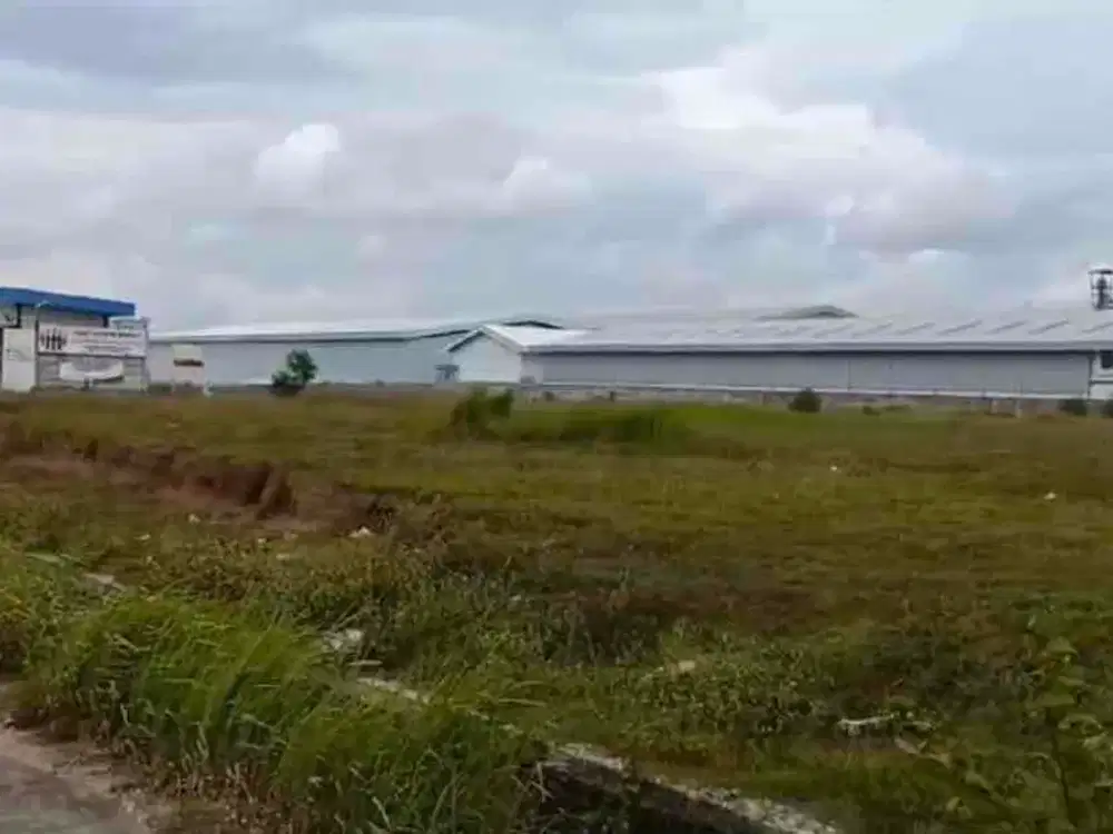 Tanah Kavling Hook di Area Terdepan Budi Texindo di Kawasan Industrial Park Cikande Serang