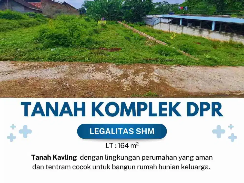 Tanah Komplek DPR Cileunyi 1 unit lagi