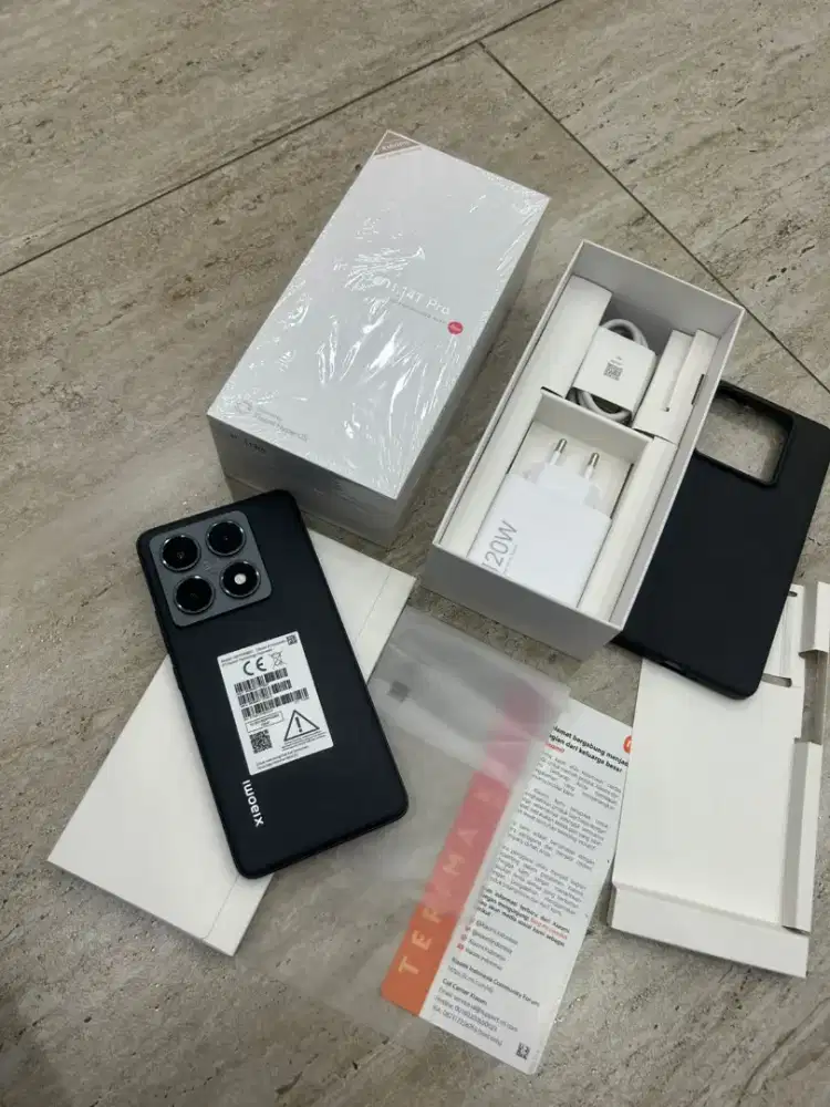 Xiomi mi 14 T pro ram 12/512 garansi resmi