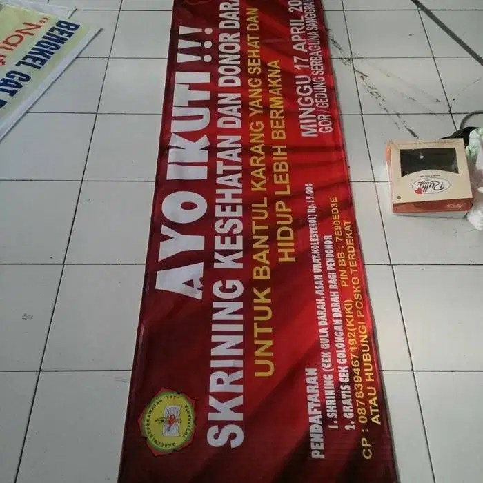 SPANDUK BANDUNG BACKDROP BANDUNG X BANNER BANDUNG YA GAN
