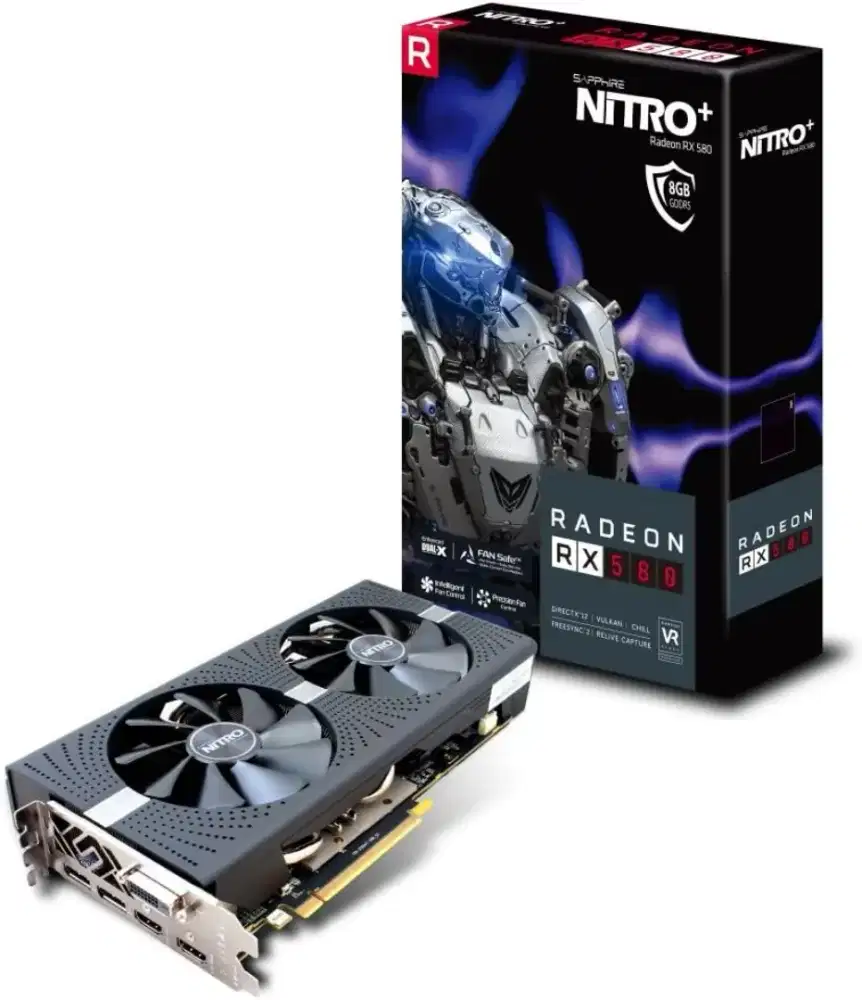 SAPPHIRE NITRO+ RX 580 4gb GDDR5