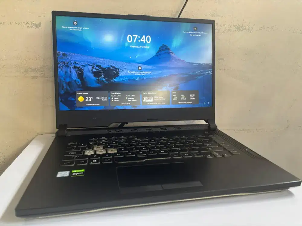 Laptop Gaming Asus ROG G531GT harga nego