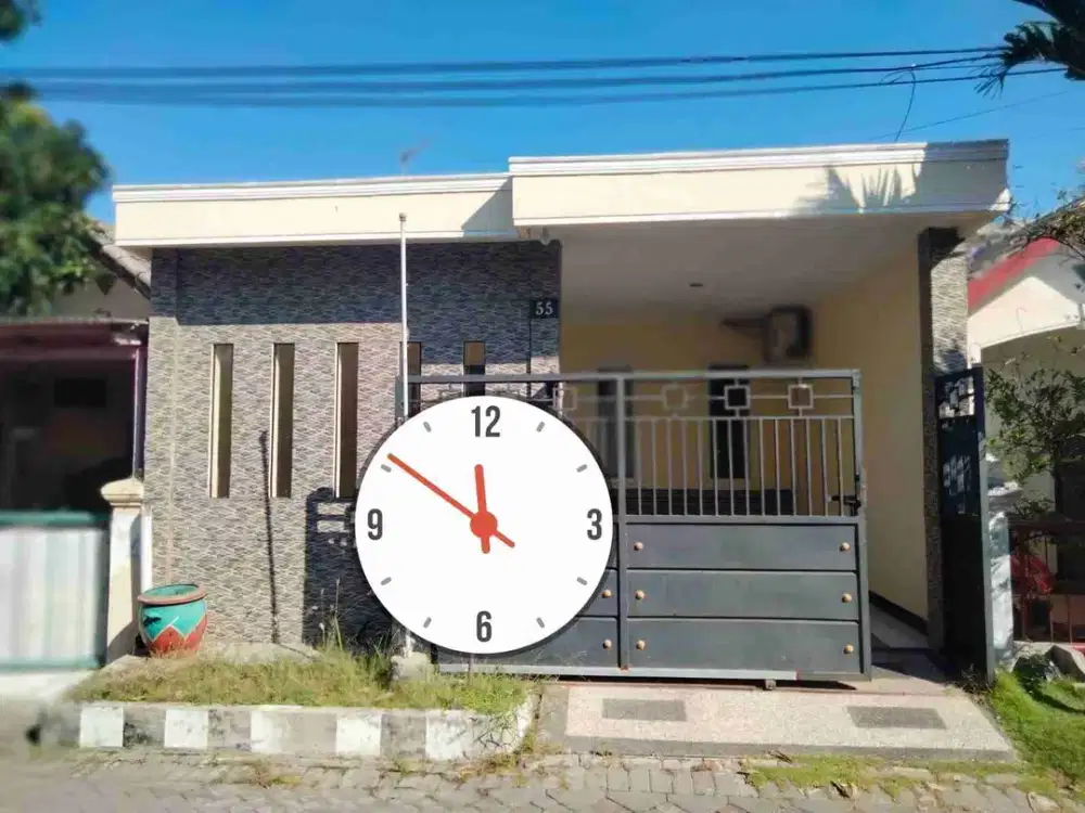 Wiguna selatan 1.5 lantai rumah murah siap huni