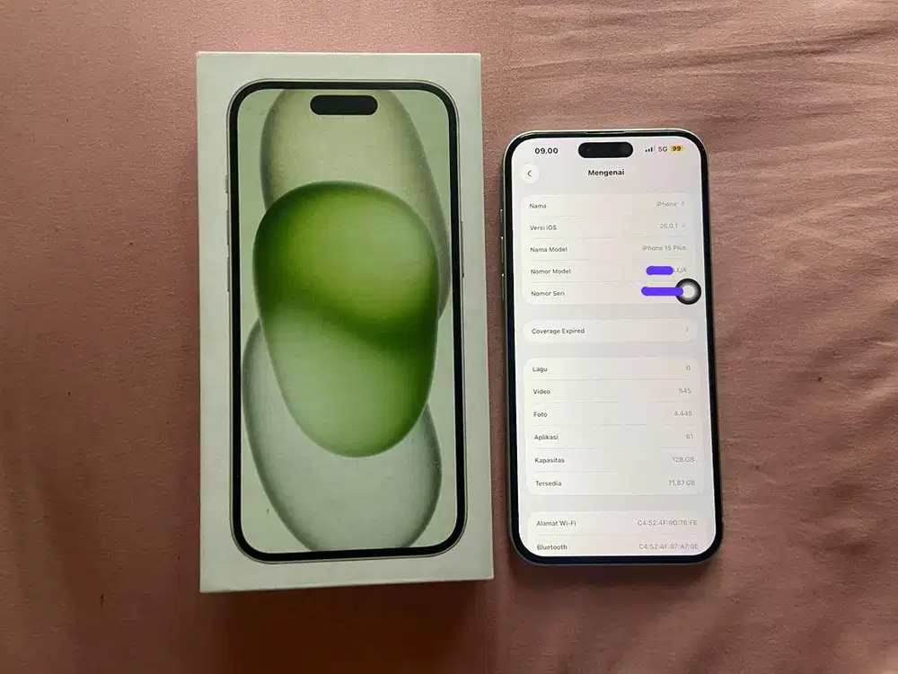 Jual Cepat IPhone 15 Plus 128GB no minus