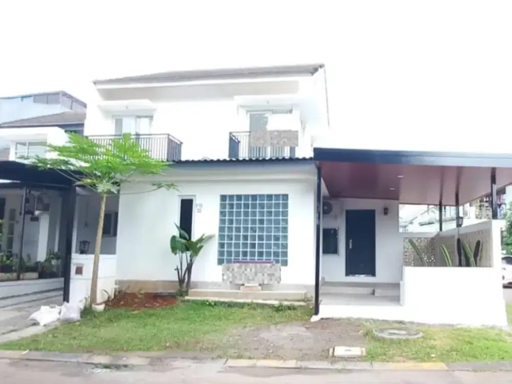 DISEWAKAN Rumah Semi-Furnished, Lokasi Strategis di Cluster Oriana Permata Bintaro Jaya