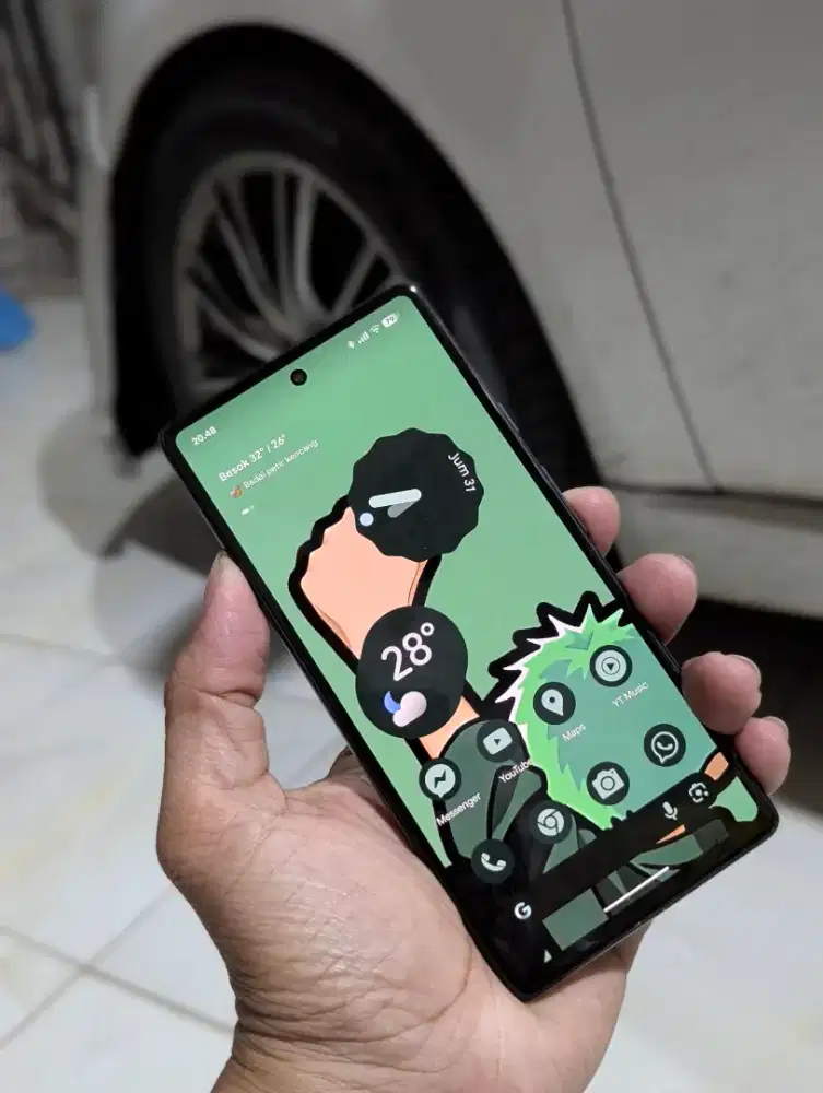 Google pixel 6a 6/128 sage green