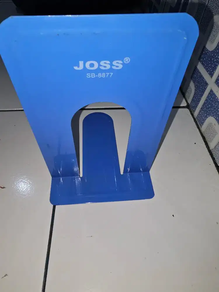 Pembatas Buku Besi / Book End / Stand Book merk joss jual cepet aja