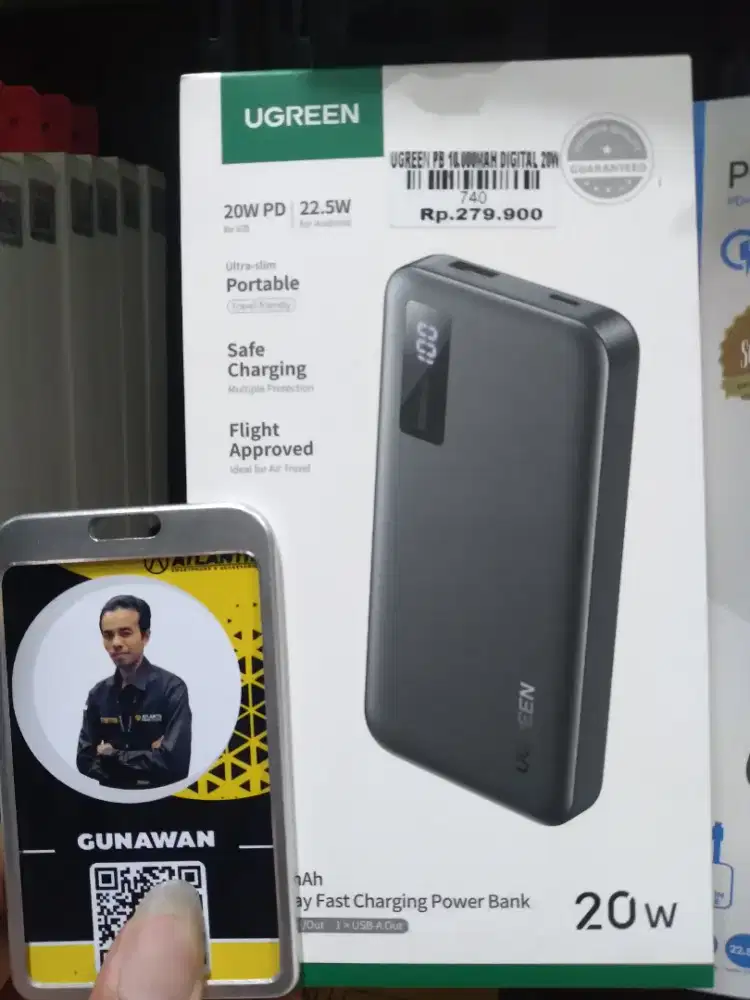 Power bank UGREEN 20W ATLANTIS DAHSYAT