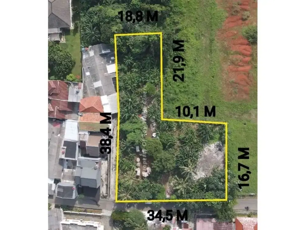 Tanah SHM di Pancoran Mas Dekat RS Hermina Depok