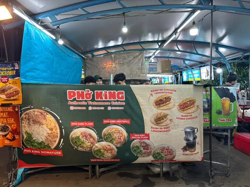 Dijual Usaha F&B Aktif & Siap Jalan – “Pho King” Wisma Gading Permai