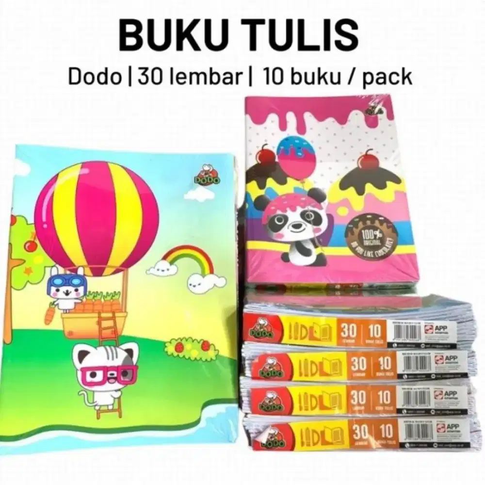Buku dodo isi 30, beli banyak harga lebih murah