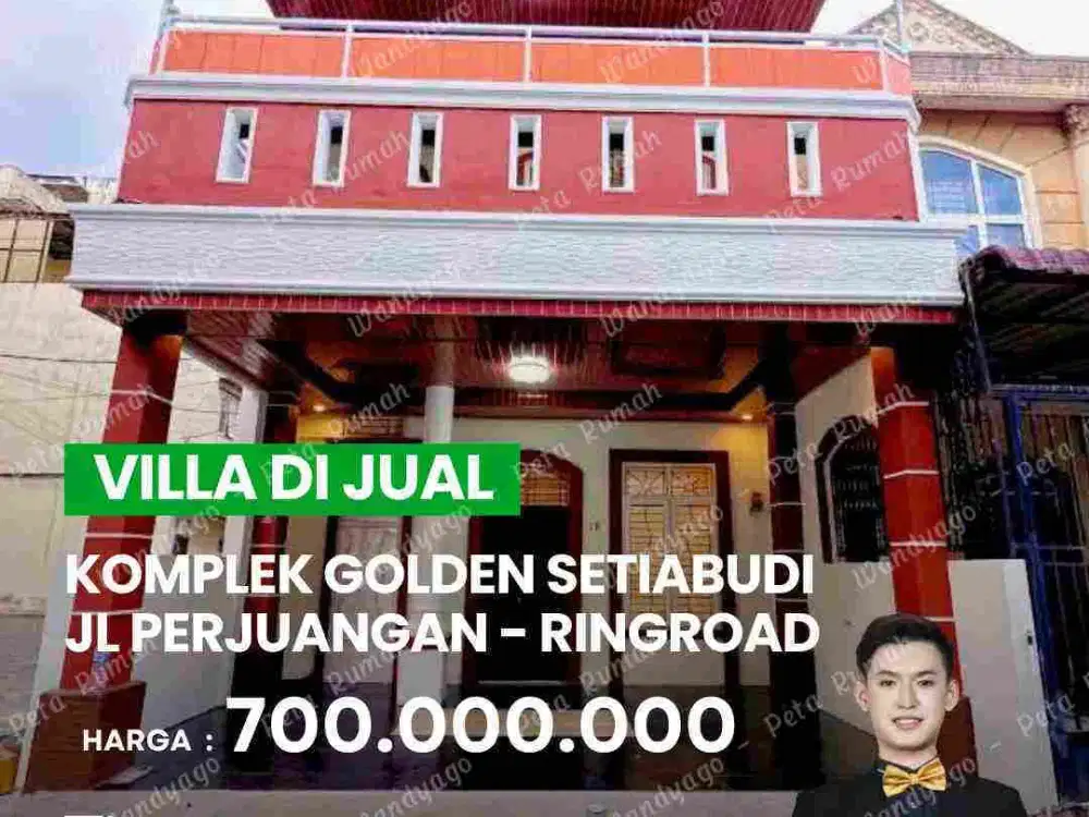 DIJUAL VILLA DI KOMPLEK GOLDEN SETIABUDI